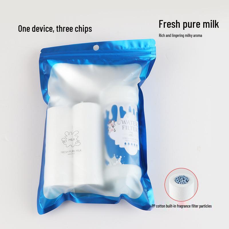 Multi-Use Fragrance Filter Set: Shower Head, Washing Machine, Toilet, Pre-filter with Replaceable PP Cotton Core