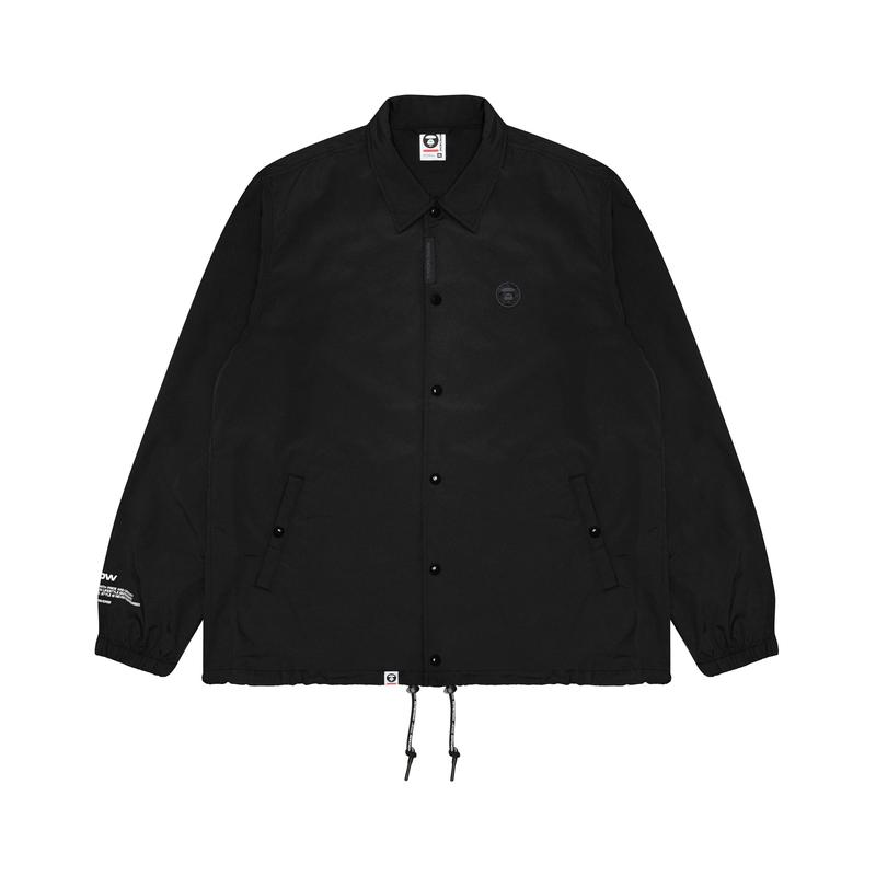 Aape logo-appliqué shirt jacket AAPLJM7638XXM