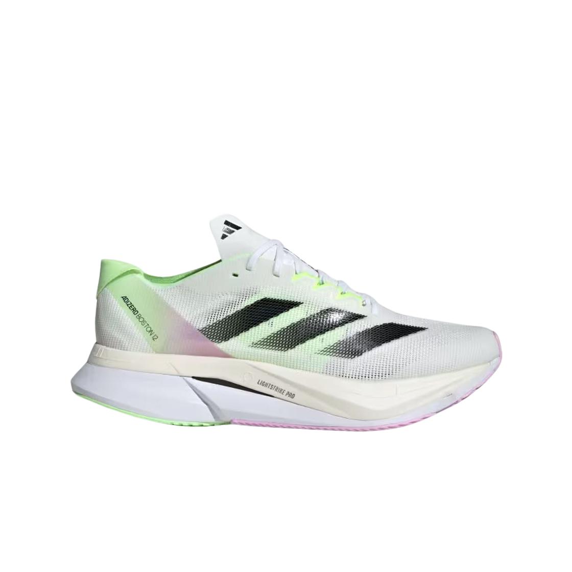

Adidas Adizero Boston 12 Cloud White Green Spark 275