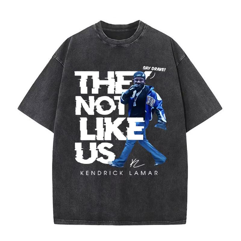 

Washed Vintage Rapper Kendrick Lamar Album Merch Tshirts Unisexs Clothing Hip Hop Retro Oversized Tshirt Fashion Trend Tee Shirt 2XL