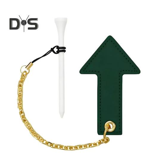 

Т-образные клюшки для гольфа с цепью, высокая устойчивость, компактный дизайн, легко носить с собой, прочные клюшки для гольфа, аксессуары для обучения замаху в гольфе зелёный