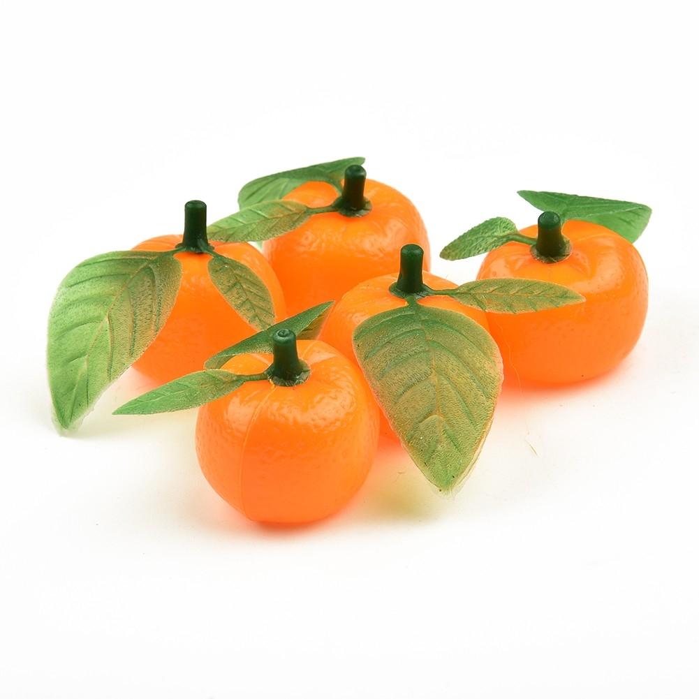 Lifelike Simulation Orange Fruits 20pcs Pack for Home and Party Decor