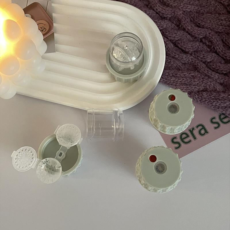 Manual Rotating Contact Lens Cleaner, Cosmetic Contact Lens Cleaner, Contact Lens Case