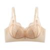 The new model has no side bone, and the jelly strip is adjusted to gather the bra. The small chest shows a large size, and the cup is not empty