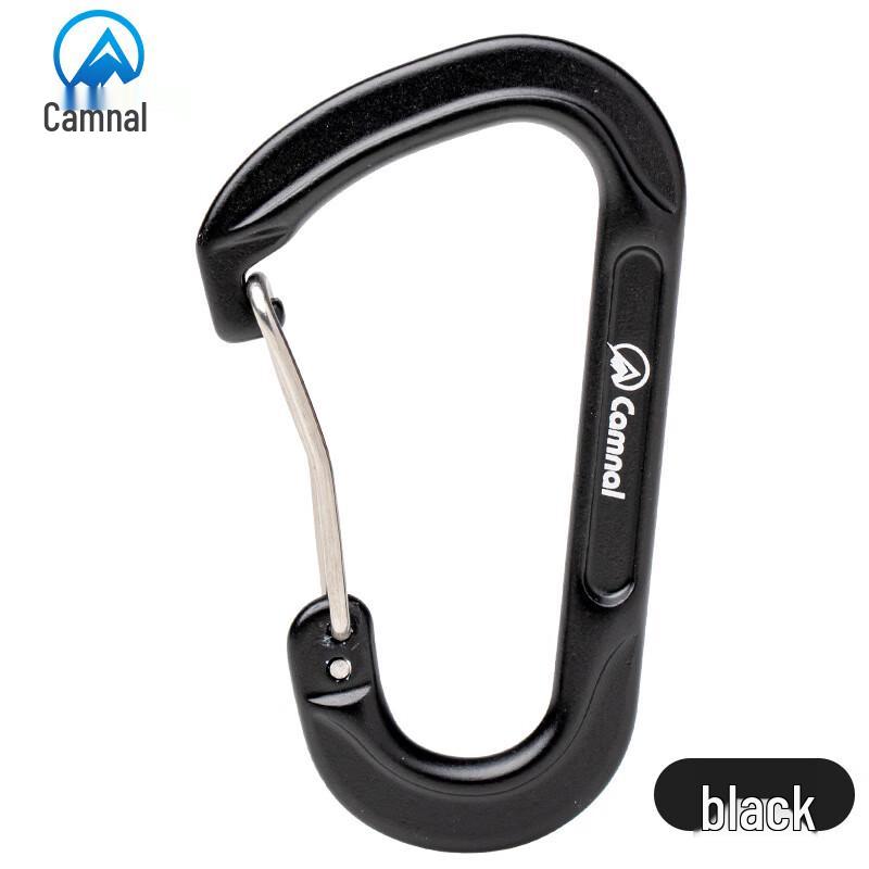 Brangdy Lightweight D-Shape Climbing Carabiner Keychain