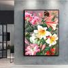 Cross Stitch Kit DIY Diamond Embroidery Flowers Diamond Painting Home Decor
