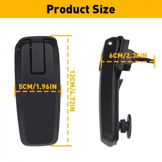 For 2008-2012 Ford Escape Mariner Window Lift Gate Hinge Glass Kit Rear LH&RH