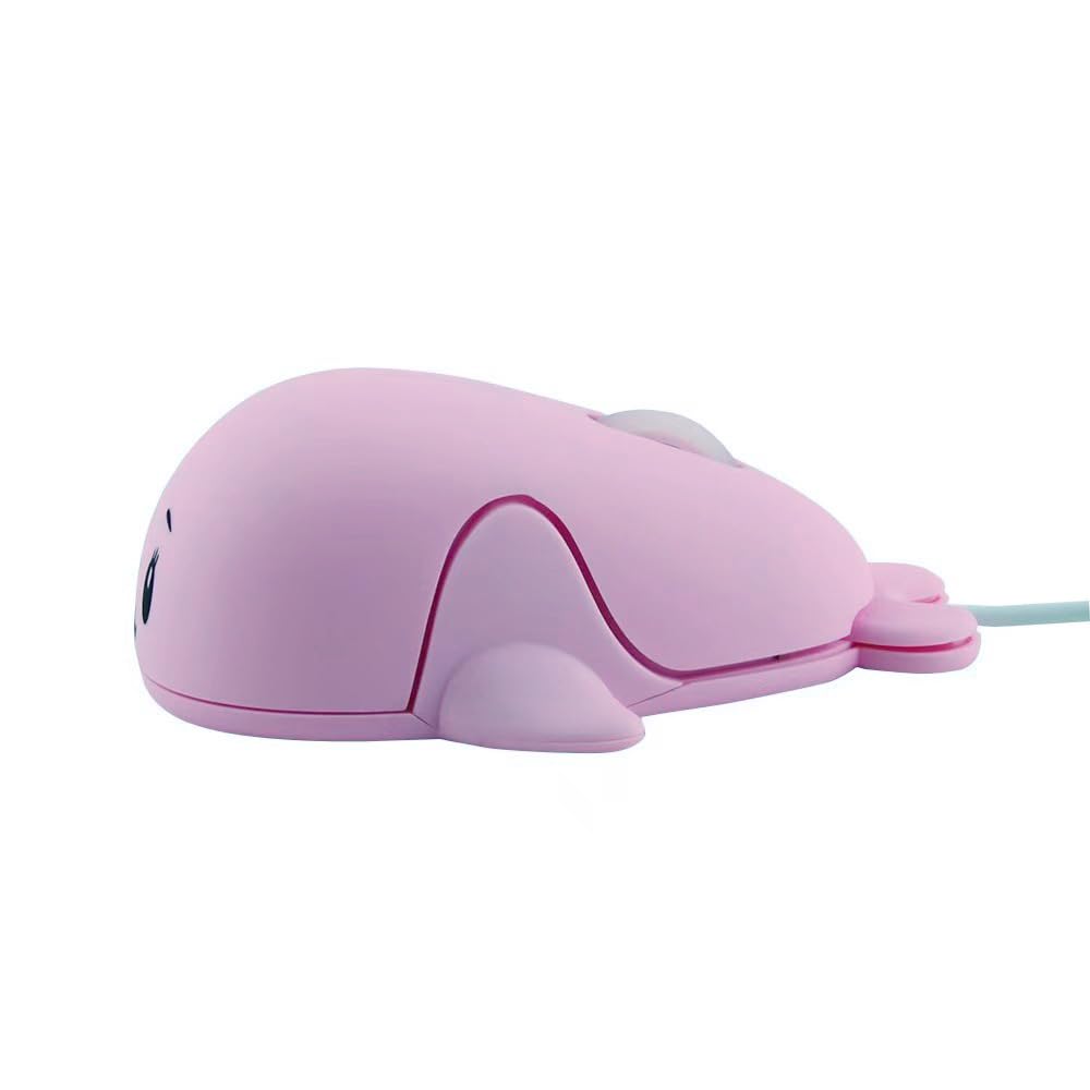 And Convenient Wired Mouse with a 1600 DPI Optical Easy To Use and Features a Marine Life Perfect for and Cute, Lightweight, Compact, Dolphin-shaped