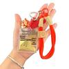 999 Pure Gold Treasury Keychain: God of Wealth Mobile & Car Decoration for Attracting Wealth