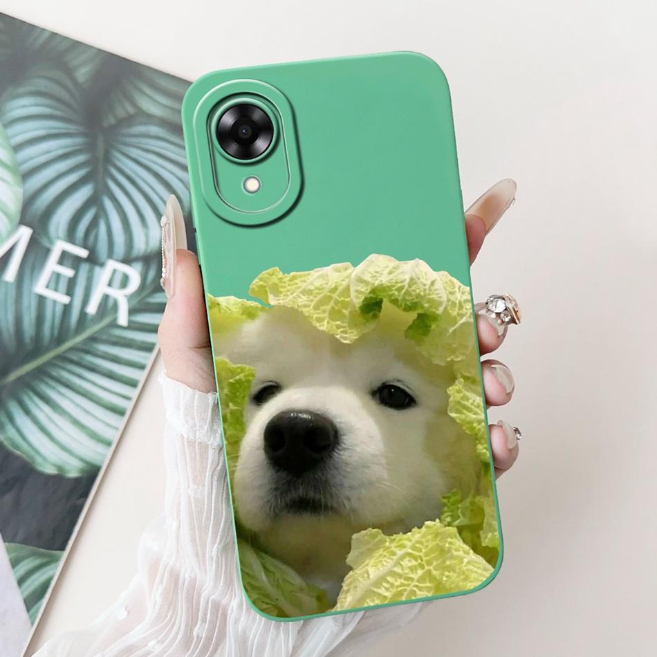 For OPPO A17k A17 2024 New Cute Cartoon Pattern Soft Silicone Case For Oppo A17 A 17 17k CPH2471 CPH2477 Protective Phone Cases