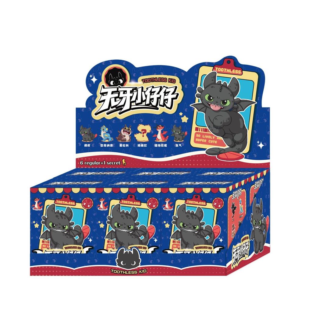 New 2026 Toothless Kid Blind Box Anime Movie Peripheral Action Figures Boys Birthday Gift Desktop Ornaments Hidden Style Gift