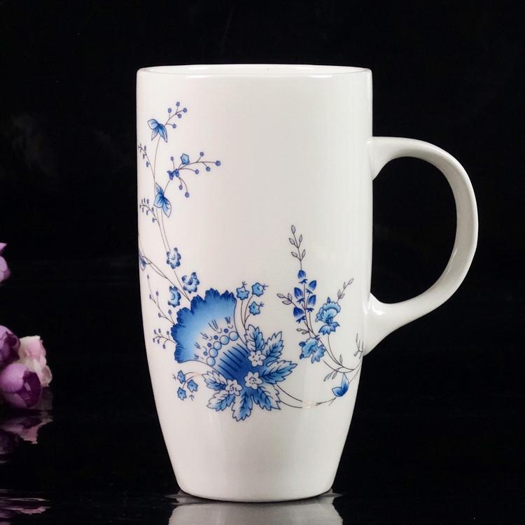500ml Large Ceramic Office Mug - Creative Breakfast & Coffee Cup