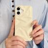 Matte Candy Color Folding Wrinkled Texture Phone Case For For Iphone 16 1 14 13 12 11 Pro Max 16 Plus Shockproof Soft TPU Cover