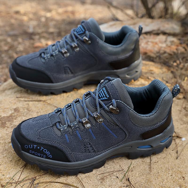 High Quality Men Hiking Shoes Waterproof Autumn Winter Brand Outdoor Casual Mens Sport Trekking Mountain Boots Climbing Shoes