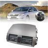 Air Outlet Car Center A/C Outlet Air Vent Panel with Switch Fit for Toyota Fit for Corolla 2008-2013 55670-02160 55663-02060 Attractive and Durable