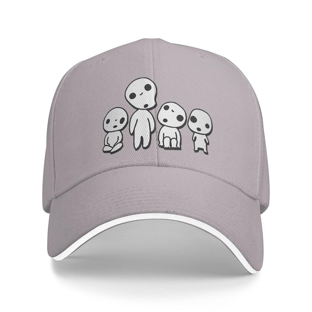 Unisex Women Kodama princess mononoke  Hat Trendy Baseball Cap  Trucker Hat Golf Headewear Adjustable Fit