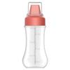 350ml 5 Holes Condiment Squeeze Bottle Kitchen Ketchup Mustard Bottle Clear Mayonnaise Honey Dispenser Sauce Storage Container