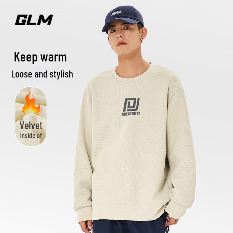 

GLM Men s Sherpa Fleece Round Neck Sweatshirt 3XL