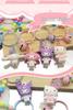 Sanrio Hello Kitty Colorful 50th Anniversary Keychain Pendant - Small Gift