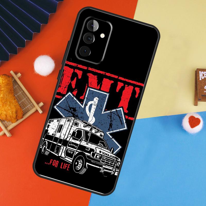 EMT EMS Ambulance Case For Samsung Galaxy A54 A34 A14 A55 A35 A33 A53 A13 A23 A17 A06 A16 A56 A36 A52 A32 A15