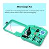 Children" S Microscope Kit Large Eyepiece 100X-1200X  High Power Metal Microscope