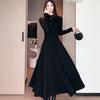 Autumn/Winter 2026 Hepburn-Inspired Slimming Knee-Length Dress