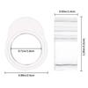 Security Protection Doorstop House Door Stop Transparent Silicone Handle Protector Home Hardware Door Ding Prevention Guard
