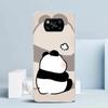 Cartoon Cute Panda Bear Phone Case For Xiaomi Poco F7 Ultra X5 X6 X7 Pro M7 Redmi 15C 15 13C 13 12C 12 10C 10 10A 9 9C 9A 9T Cov