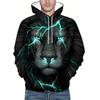 Men's Hoodie Lion 3D Print Sweatshirts For Men Hooded Shirt Y2k Hoodies Autumn New Casual Pullover Streetwear Top Men's Clothing