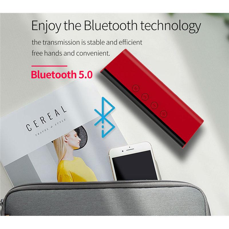 S31 Portable Bluetooth Speaker 3D HIFI Boombox Stereo Wireless Speaker Support TF Card, USB Pen Drive