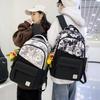 Schoolbag1011 New Travel Large Capacity Backpack Male Korean Version Harajuku Middle School Student College Student Leisure School Bag Female