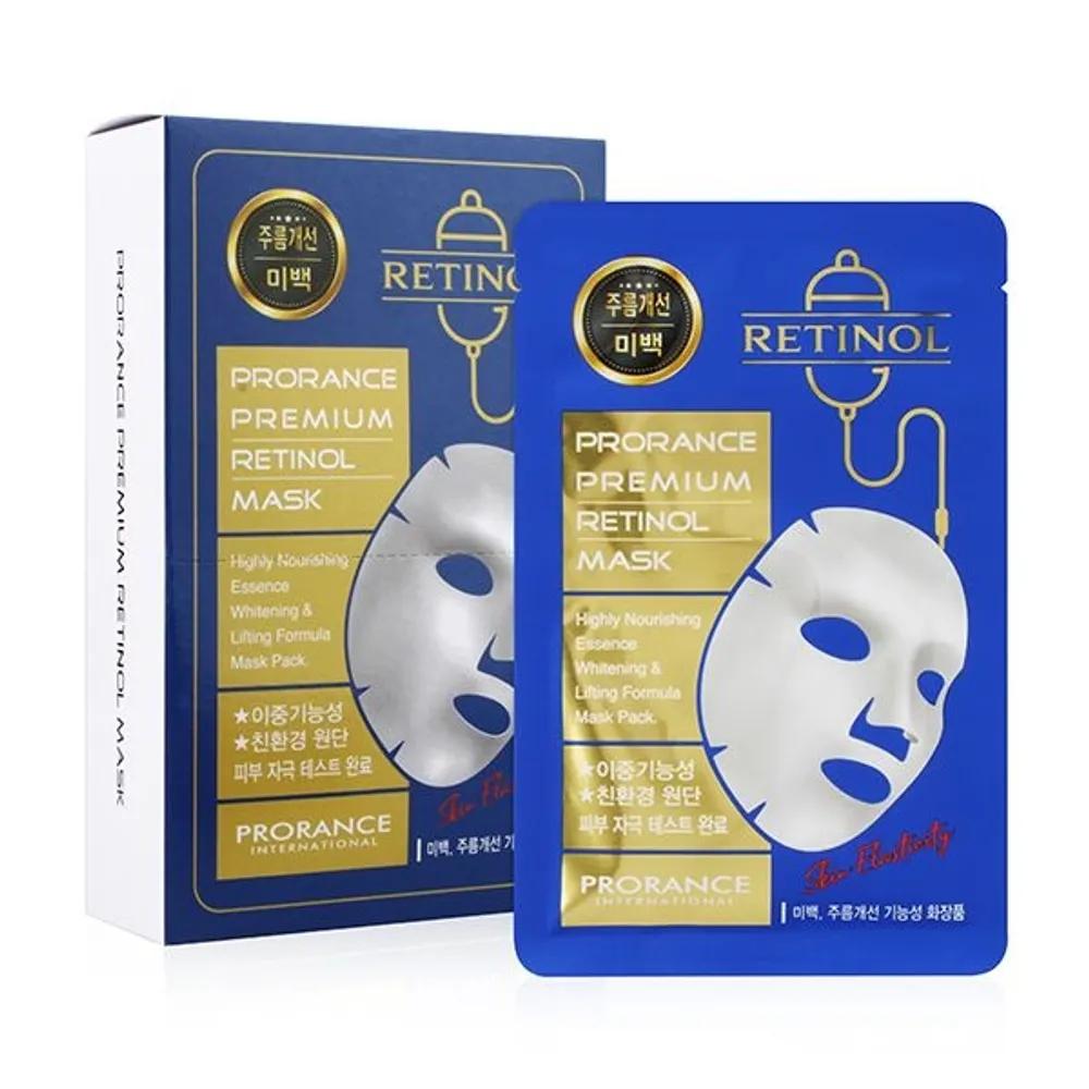 Prorance Premium Retinol Mask (Wrinkle Improvement & Whitening / 10 Sheets)