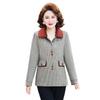 Women's 2026 Spring-Autumn Lapel Jacket for Middle-Aged & Elderly - Loose, Stylish Design