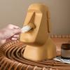 Tissue Box Holder 3D Stone Statue Paper Box Creative Multifunctional Napkin Tissue Dispenser Organizer Table Decoration