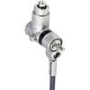 StarTech.Com Antivol Universel 3-en-1 pour PC, Câble de Verrouillage à Clé Maîtresse, 2m, Compatible Noble Wedge®/Nano/K-Slot
