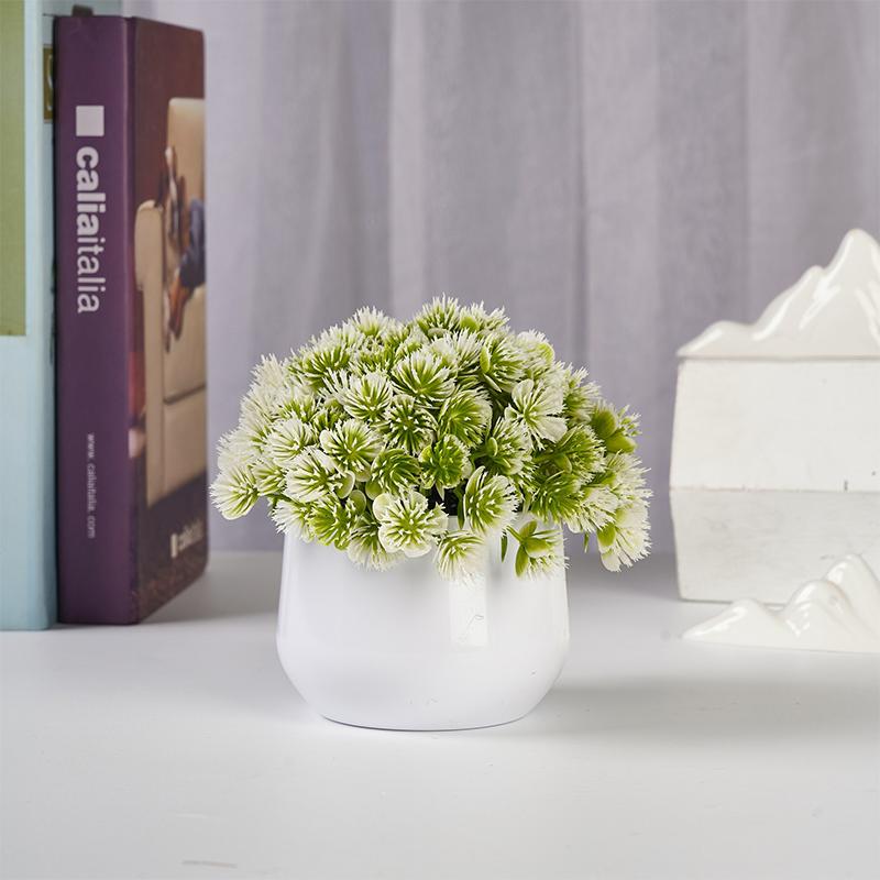 Simulation Bonsai Desktop Ornament Home Garden Small Mini Greenery Micro Landscape Home Decorations