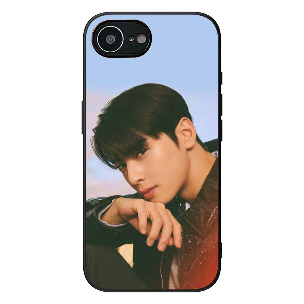 Cha EunWoo Lee Dong min Eun Woo Phone Case for Samsung Galaxy Note 20 9 10 S8 S10 Lite S9 Plus A54 A53 A21S S10E A17 Cover Galaxy A53 5G