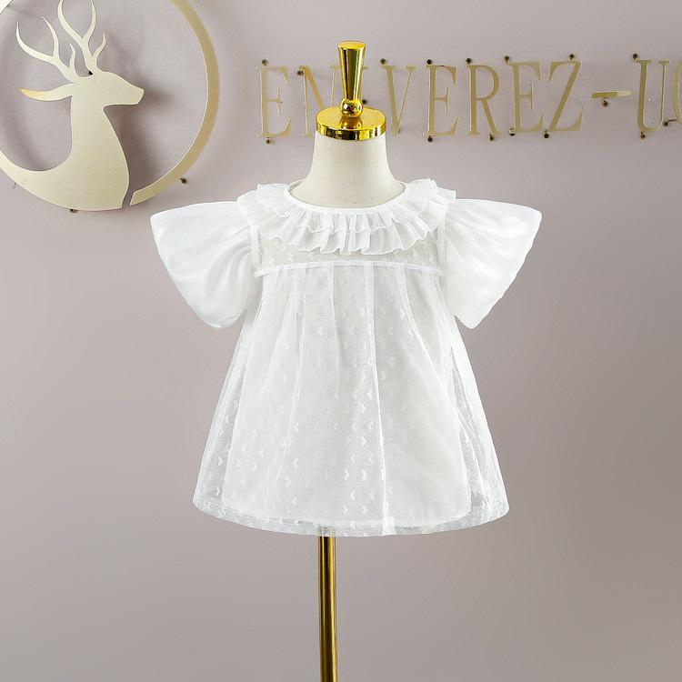 Little Girl Flower Fairy Princess Dress - Summer Birthday Party Outfit