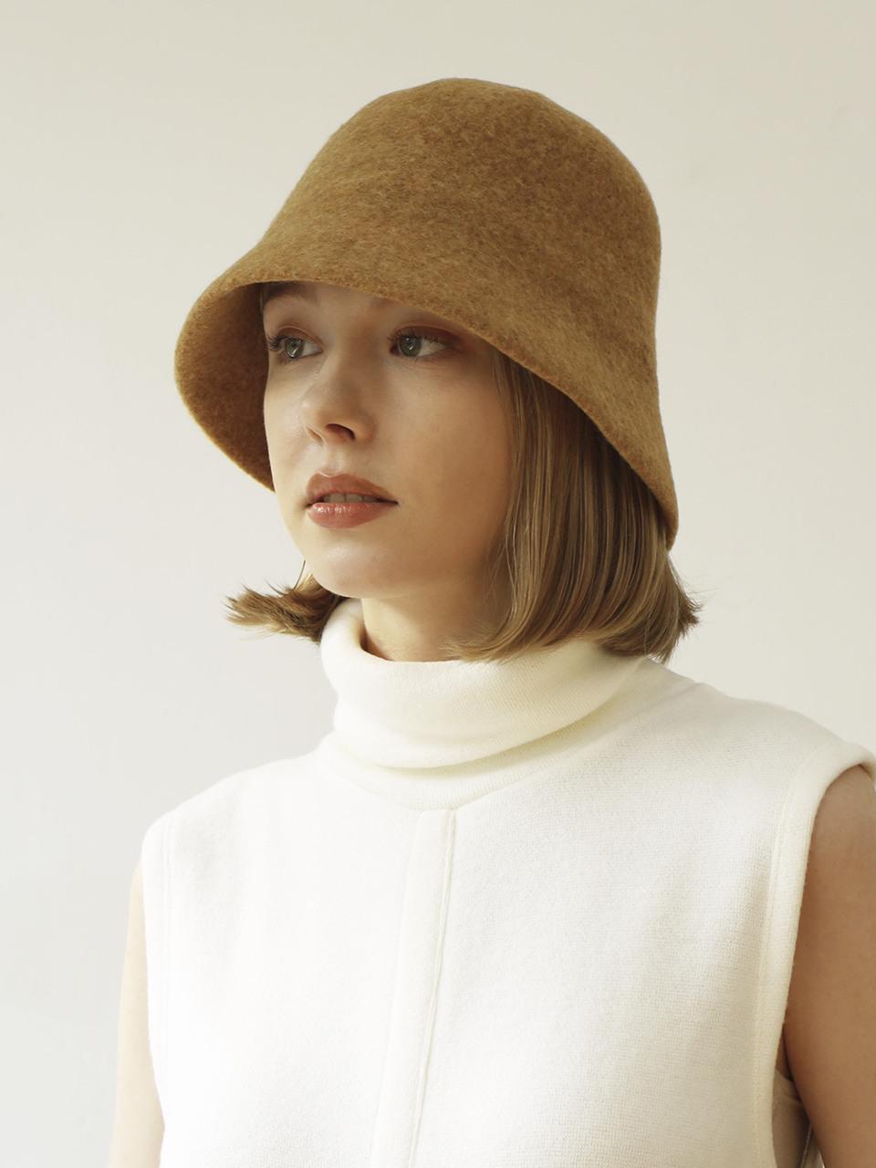 Meleuhen Jane Wool Cloche Hat (4Color)
