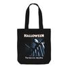 Halloween Trick To Stay Alive Graphic Tote Bag