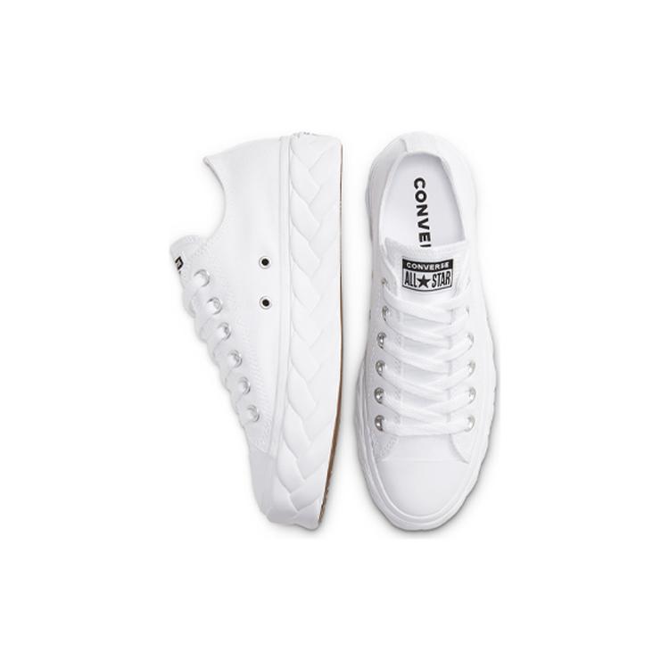 Chuck Taylor All Star Wmns Converse Basse 'Runway Cable - Bianco' Donna 568895C