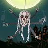 Halloween Ceiling Decoration Horror Six Handed Skeleton Sensor Ontrol Luminous Ghost Welcome Haunted House Bar Props