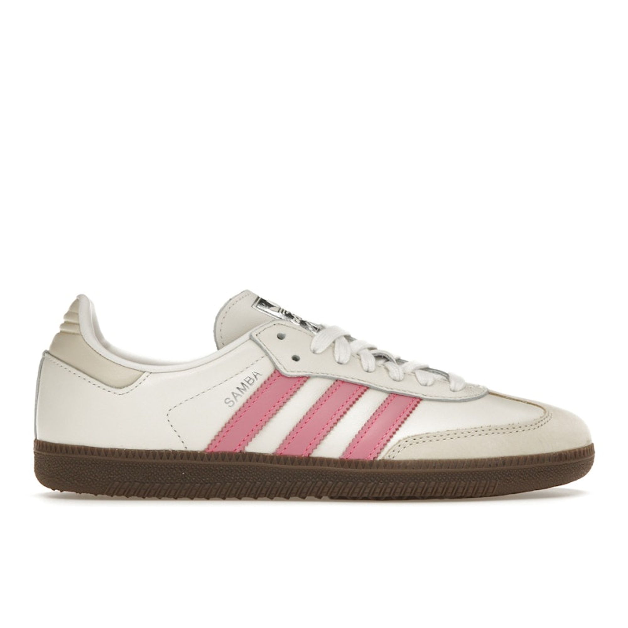 

adidas Samba OG White Lucid Pink женские кроссовки Cloud-White Wonder-White IG1962 42