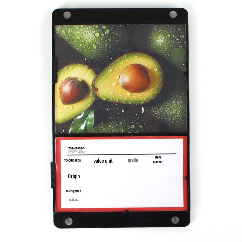 Electronic Fresh Fruit Display Price Tag Sign for Supermarkets