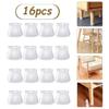 16Pcs/set Chair Foot Pad Cap Cover Chair Table Feet Furniture Leg Pad Protection Protector High quality New Set