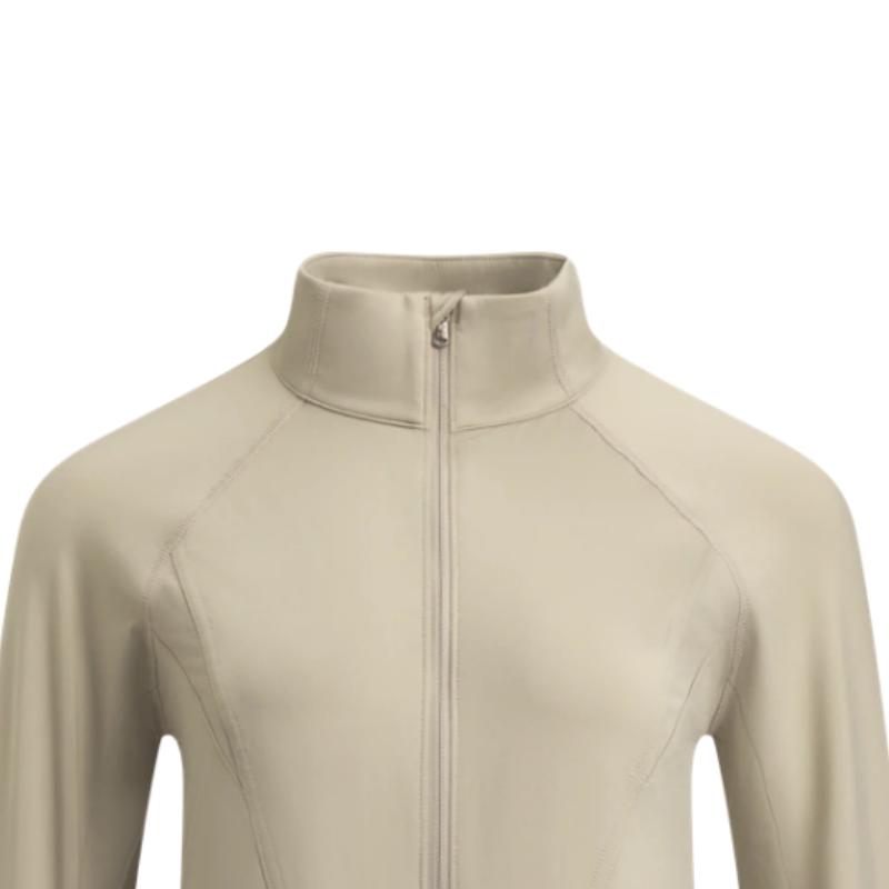 Under Armour Elite Vent Solid Color Stand Collar Raglan Long Sleeve Jacket Women Jacket 6010113-203