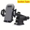 Universal Sucker Car Phone Holder 360° Windshield Car Dashboard Mount Mobile Cell GPS Navigation Support Bracket for Smartphones
