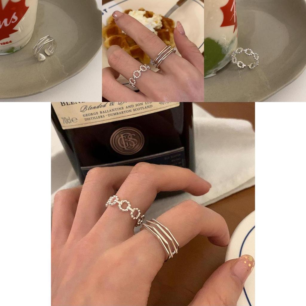 Minimalist Circle Fashionforward Ring For Women Featuring Adjustable Fit Style And