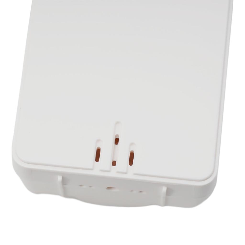 FanJu Weather Station Wireless Sensor  1Wireless Thermo Sensor  433 92MHz RF Frequency  White Plastic Material