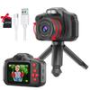 New Version Digital Camera with 10x Filter Swivel Perfect for Ages 4 and and Photography Practice Kids' 2.4-inch LCD, Zoom, Built-in Microphone,